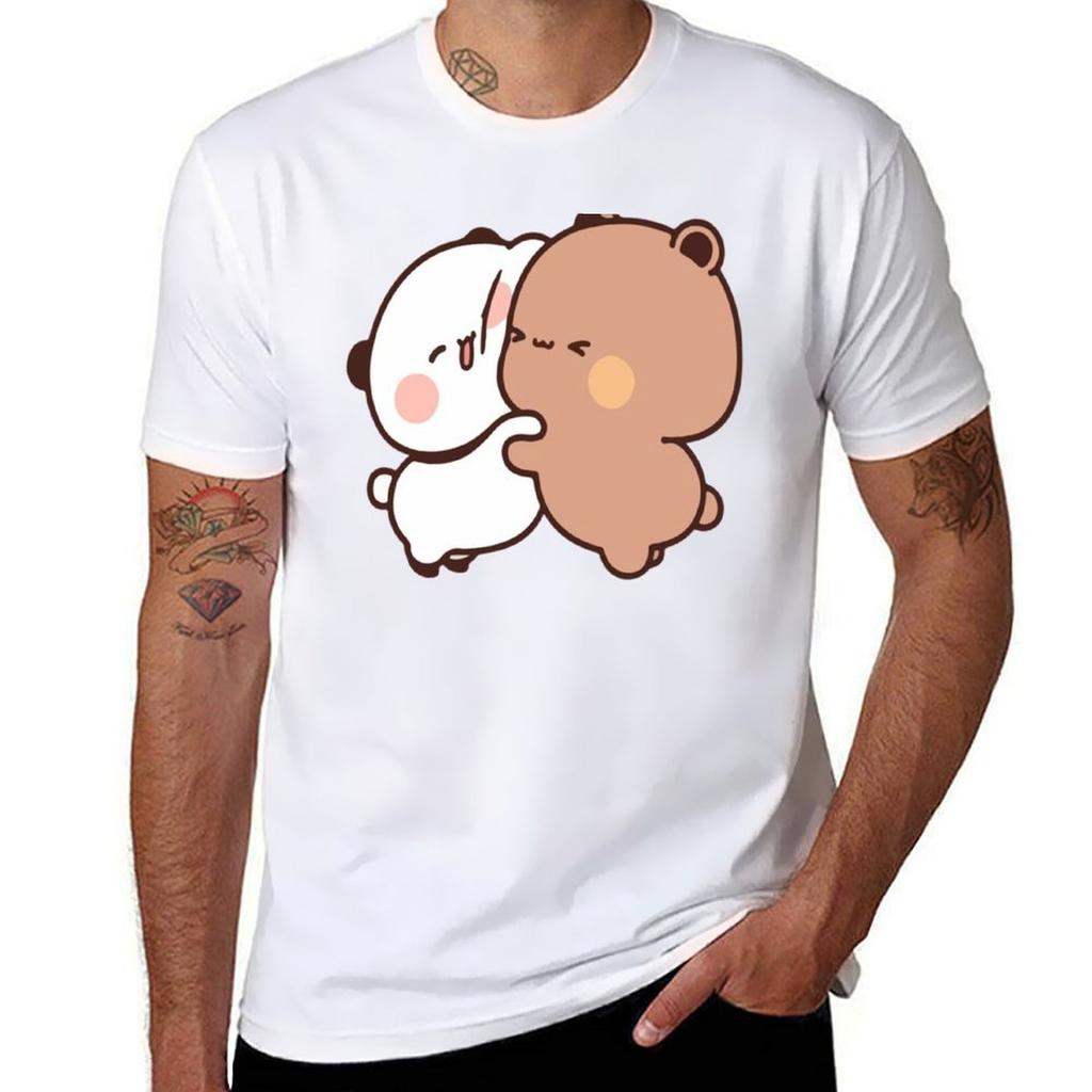 Bear And Panda Bubu Dudu Balloon TShirt Plus Size Loose Fit TShirt