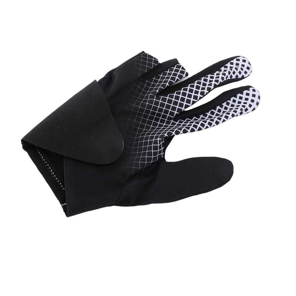 Billiards Glove Breathable Thin Magnetic Antislip 3 Fingers Pool Cue Sport Glove For Practice Tournament