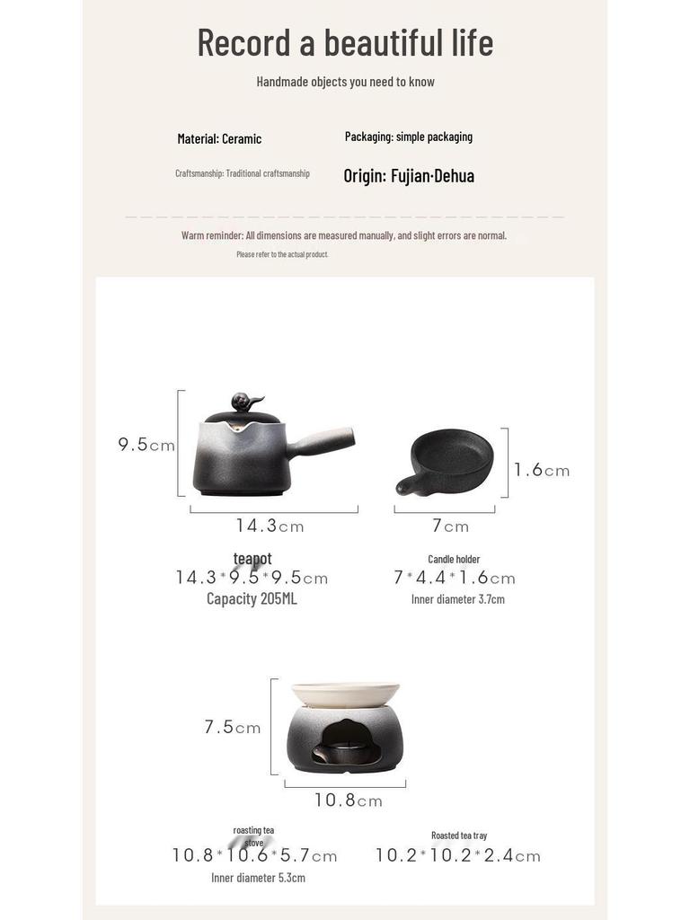 Ceramic Tea Warmer & Aroma Enhancer for Living Room