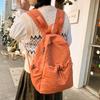Japanese Pleated Nylon Backpack - Large, Lightweight, Casual Travel & College Laptop Bag for Men and Women