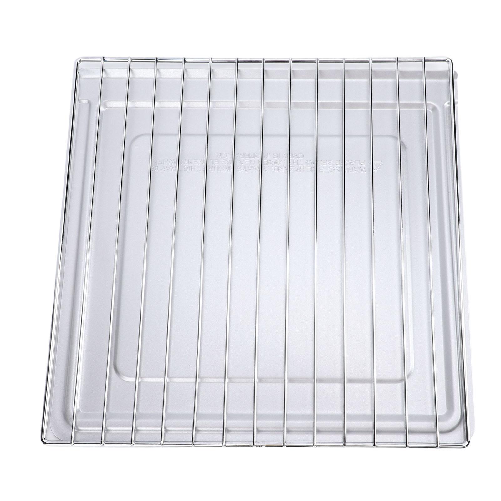 Ovenmand en Bakplaat Voor 101 100, Vervangingsbakplaat voor Mand, Roestvrij Staal Gaas Bakplaat Panrek, 13.5x12.8in, 13.39x13.5