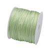 50Yds 0.8mm Crafts Nylon Cord For Jewelry Making Beading Braided Nylon Satin String for Bracelets Rattail Trim Chinese Knot