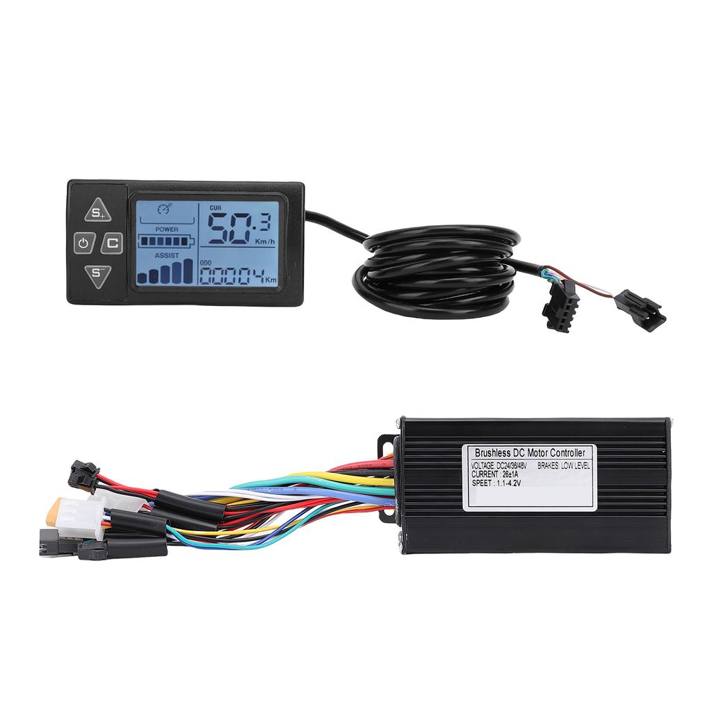 Elektrofahrrad Controller Kit 26A 3-Modus Sinus Controller S861 LCD Display Panel für Fahrrad Modifikation
