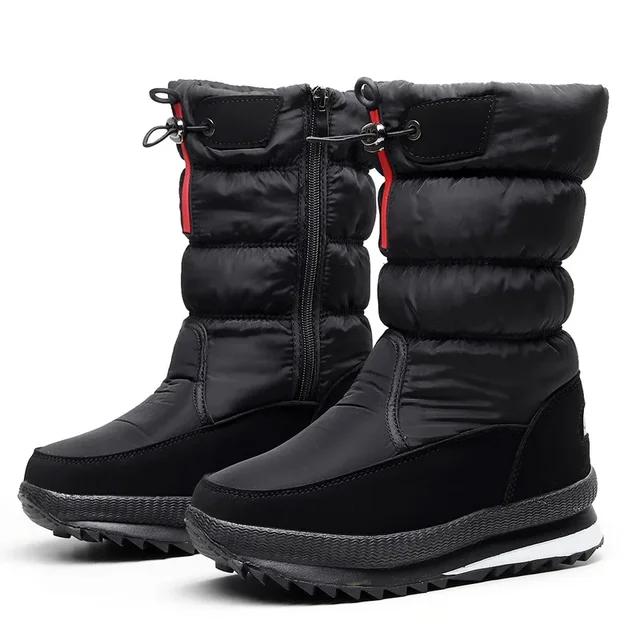 Damen Kunstfell Stiefeletten Klobige Plateauschuhe Wasserdichte Schneestiefel Damen Silber Dickes Plüsch Warm Winterstiefel Schuhe Frau