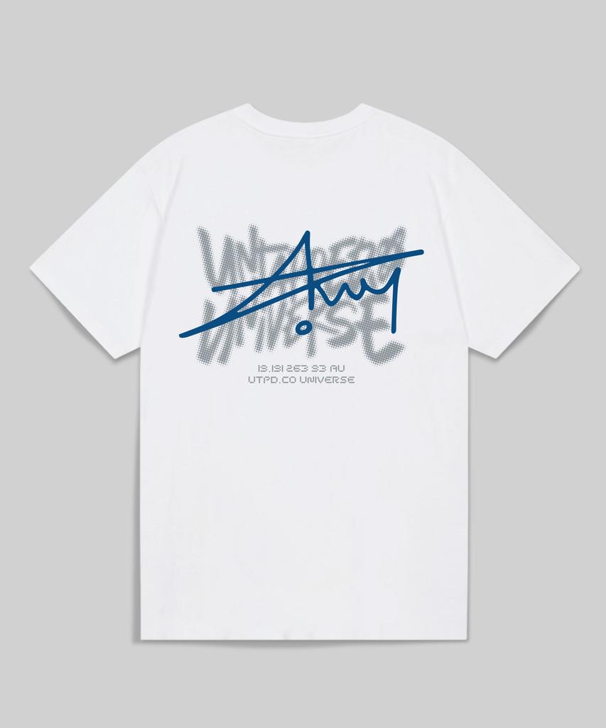 UNTAPPED STUDIO Universe Cell Signature Oversized Short Sleeve T-Shirt 4 Colors