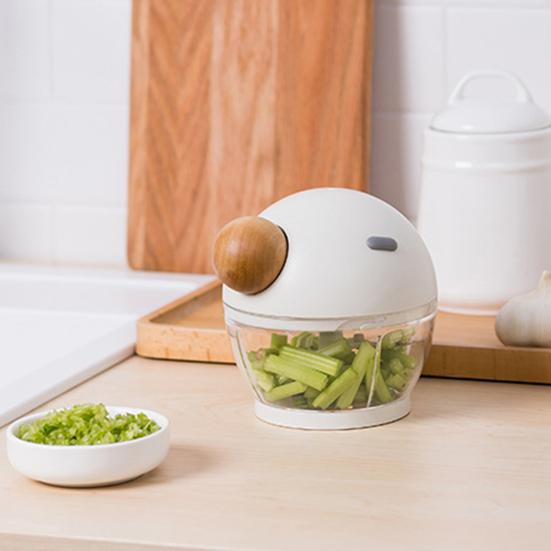 

Durable Hand Held Manual Safe Powerful Hand Held Vegetable Chopper for Home Food Chopper