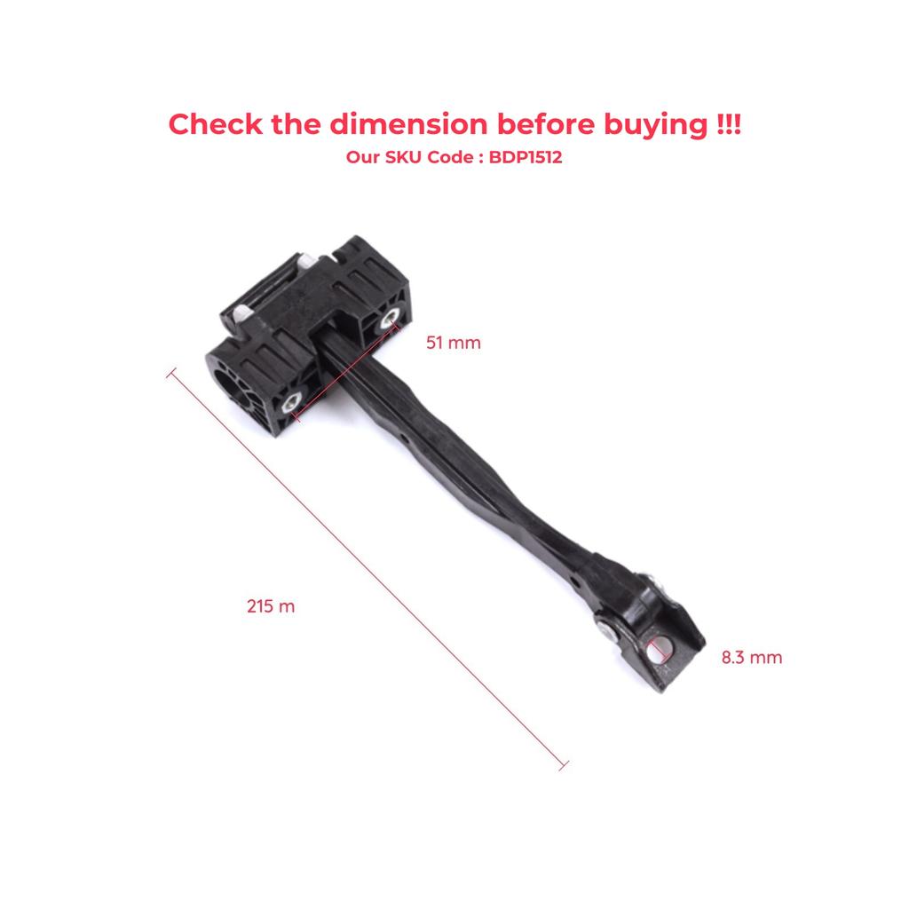 EDP1512 Front Door Stop Check Assy Limiter Strap for  Q5 SQ5 MK2 II FY 80A 2016-2025 80A837249