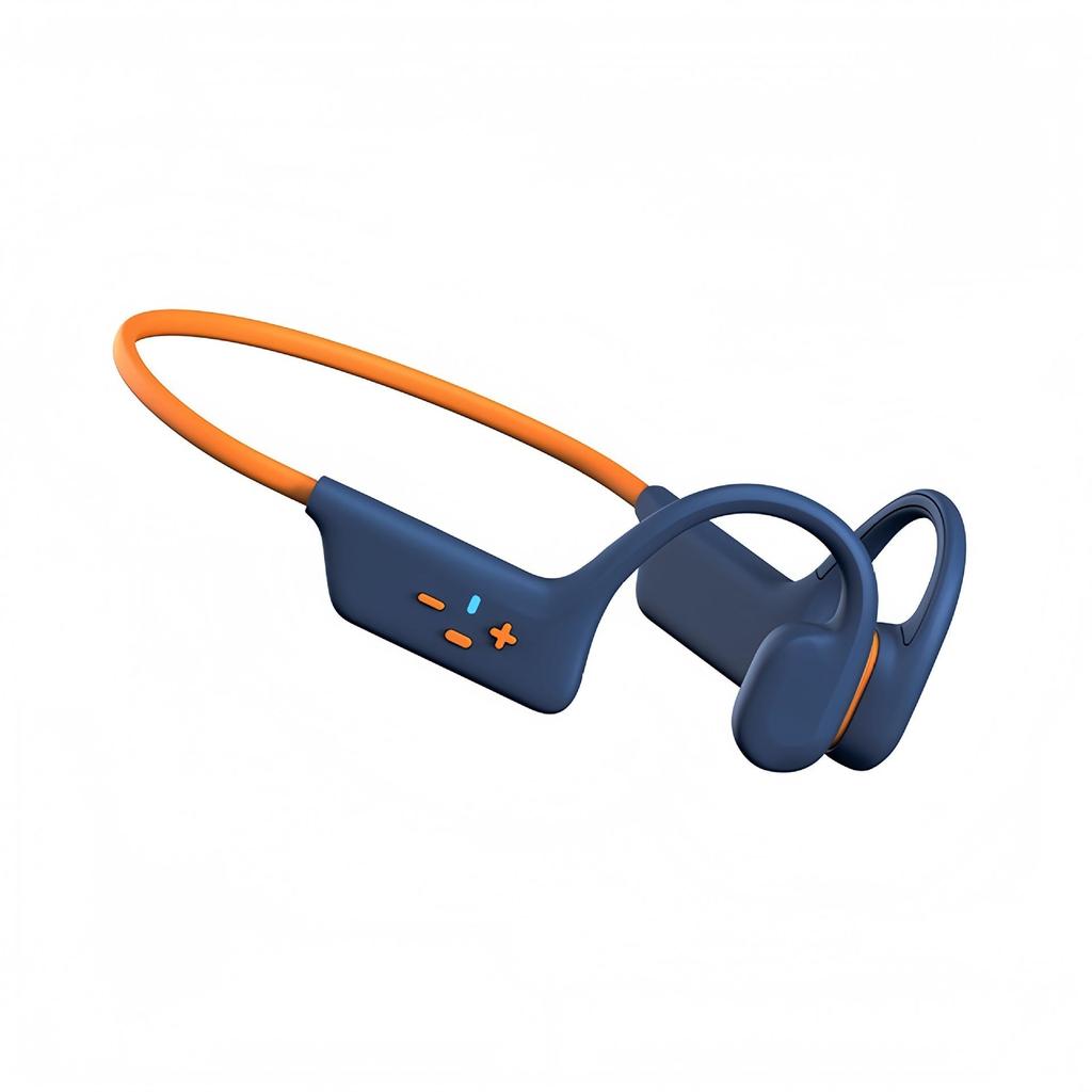 S7 Waterproof Bone Conduction Headphones: Long Battery, In-Earless Bluetooth for Swimming & Sports
