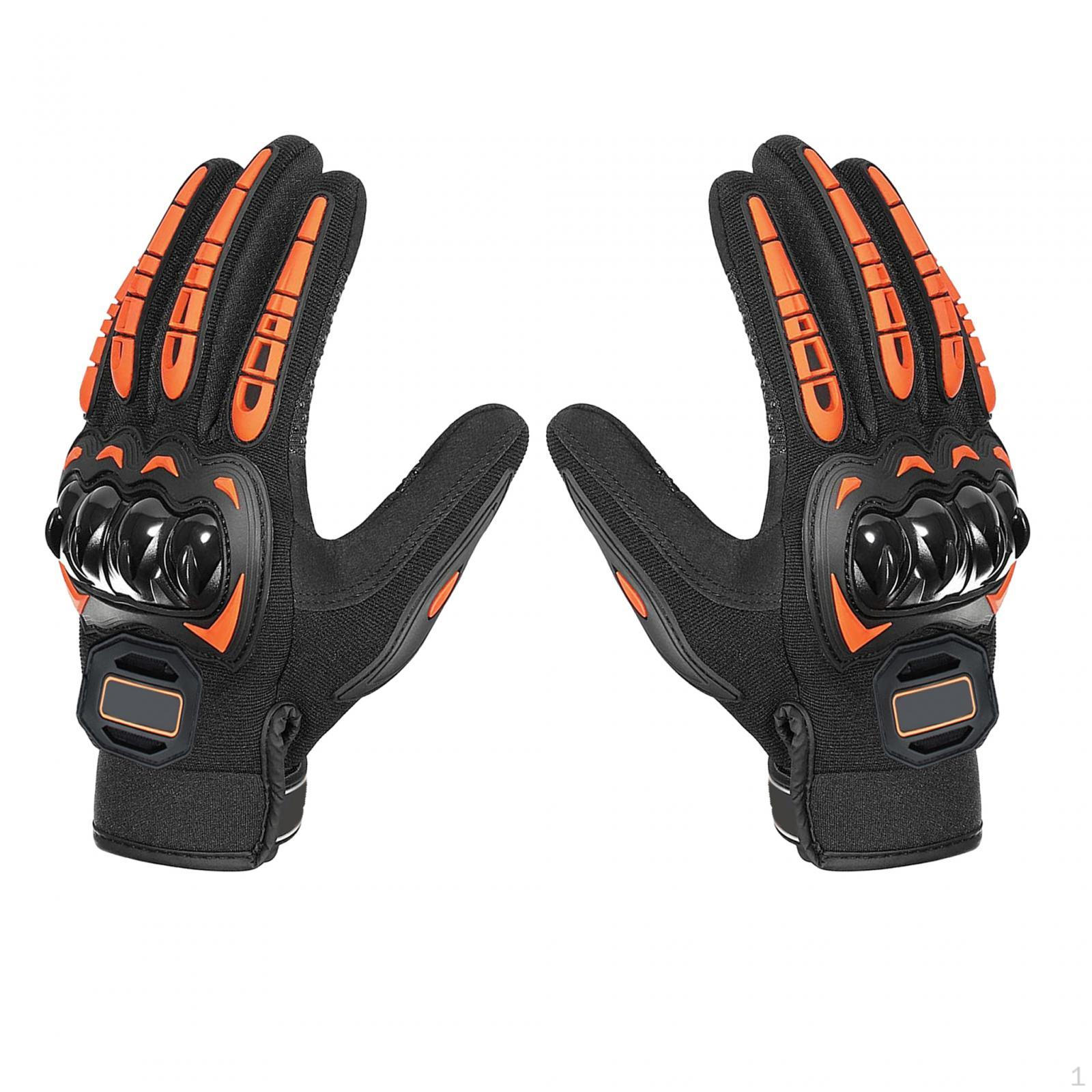 

Motorcycle Gloves for Outdoor Adventures Orange XXL