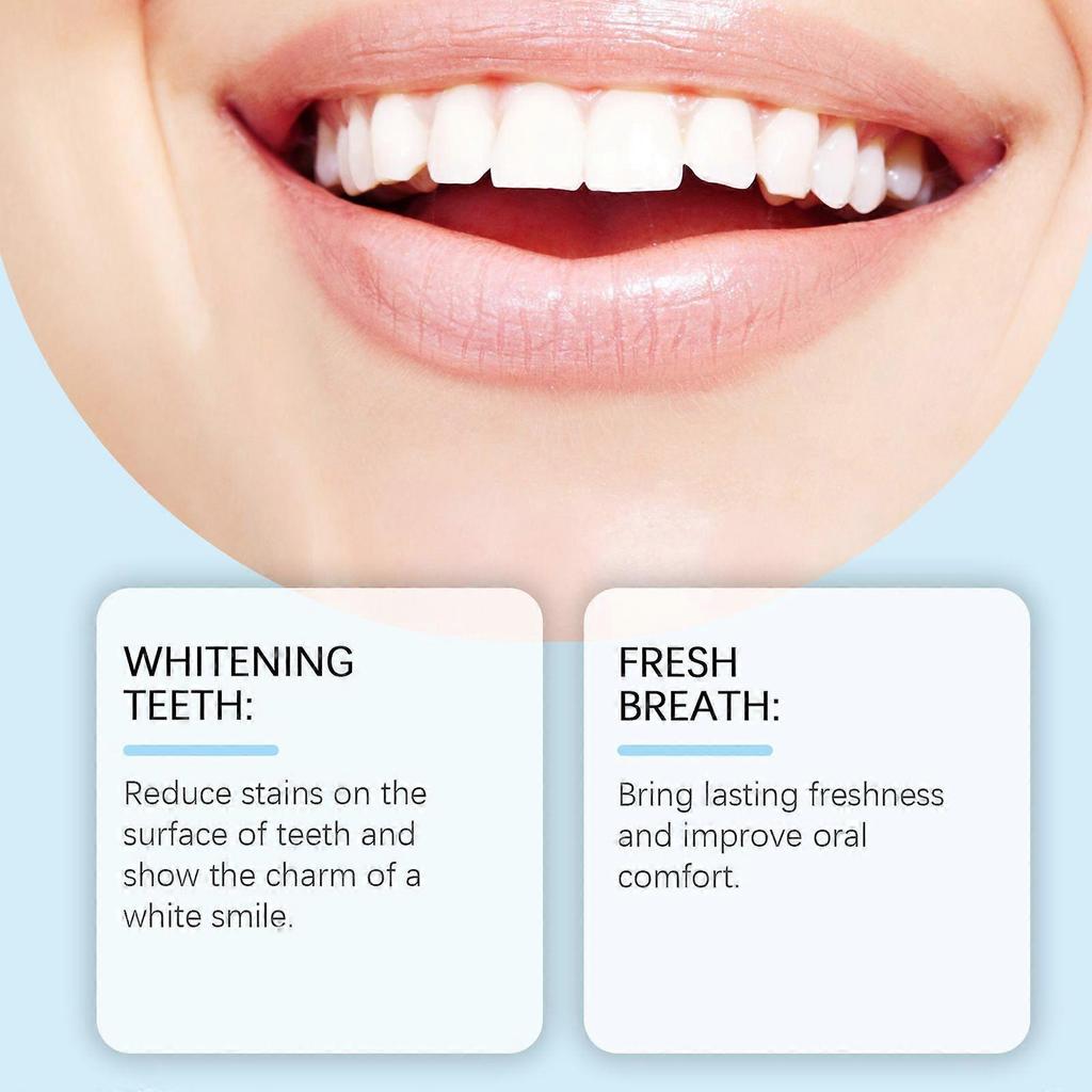 Probiotics bright tooth powder mild gum protection teeth cleaning fresh gloss
