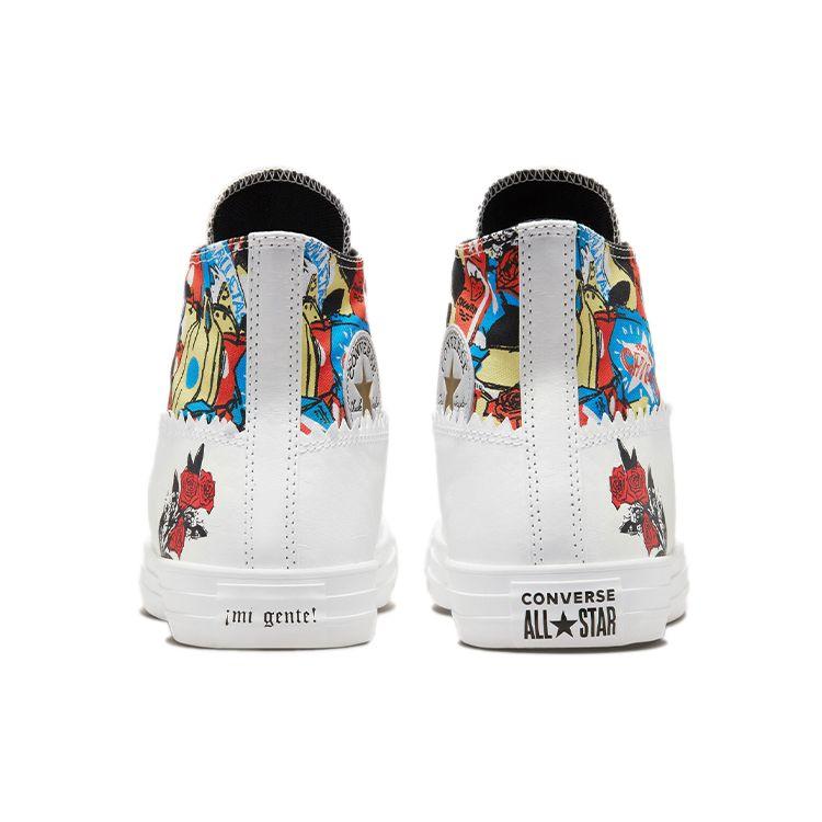 Converse Chuck Taylor All Star High Mi Gente Capsule - Bodega Run Unisex Sneakers Multi-Color White Multi 171494C
