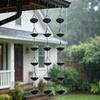 Japanese Style Rain Chain for Gutters 7 Cups Eaves Water Drainage Chain  Outdoor Garden