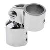 B Baosity Marine Boat Awning Handrail Fitting 1" (25mm) Elbow, 316 Stainless Steel Deck Hardware Silver