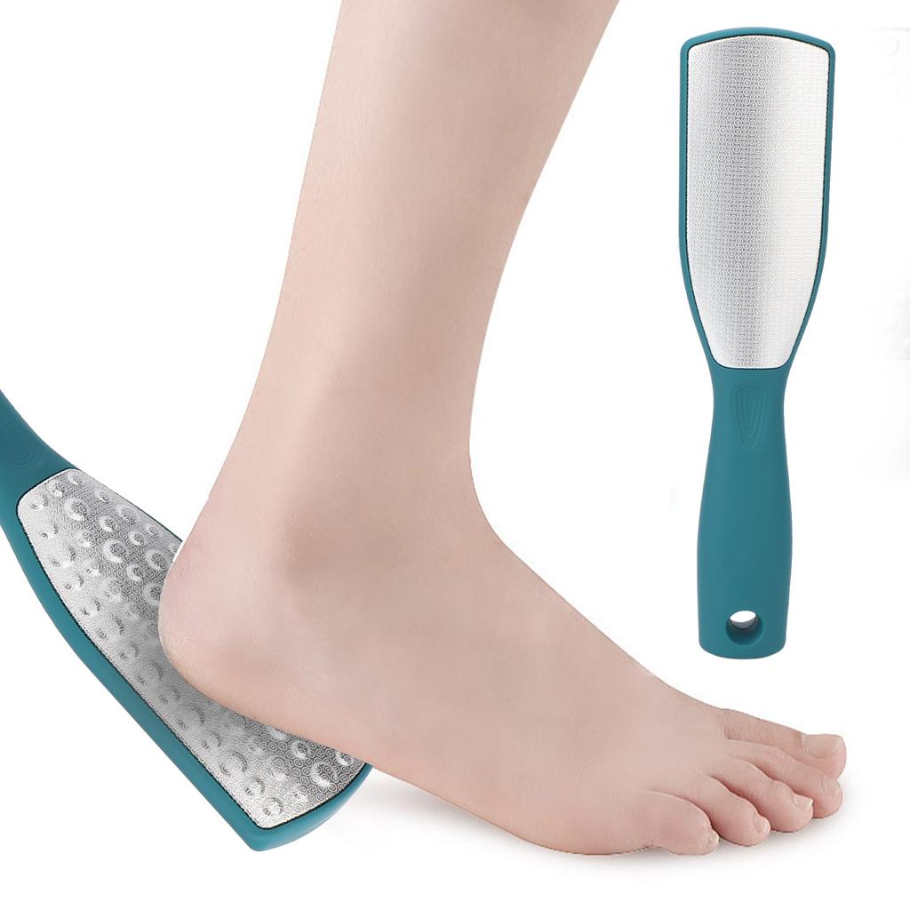 Foot File Double Sided Frosted Remove Calluses Dead Skin Cuticle Recyclable Professional Foot Grater for Dry Wet Feet