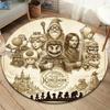Super Mario Round Area Rug Carpet Rug For Living Room Bedroom Sofa Playroom Decor Nonslip Floor Mat