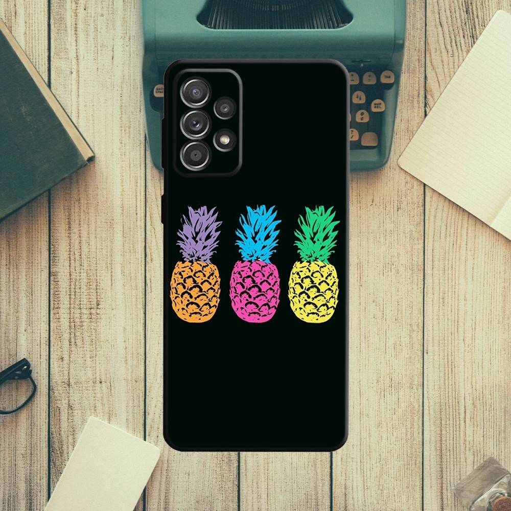Fruit Pineapple Phone Case For Samsung S21,S22 Ultra,S20,S30 plus,S22 plus,S23,S30 ultra 5G Silicone Cover