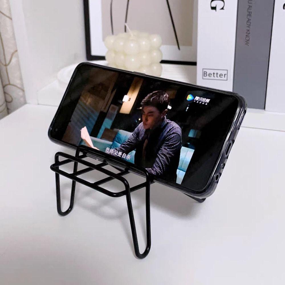 Portable Desktop Phone Chair Stand Chair Shape hone Holder Stand Mobile Phone Holder  Home