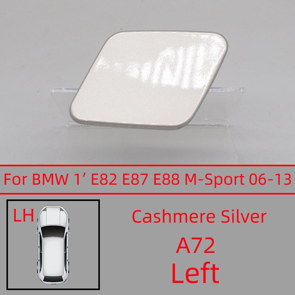 For BMW 1 Series E81 E82 E87 E88 LCI M SPORT 2005-2013 Front Headlight Headlamp Washer Nozzle Cover Cap 61677837431 61677837432