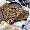 Ladies Spring and Summer Lovely Floral Leopard Print Cake Layer Wrapped Hip Briefs