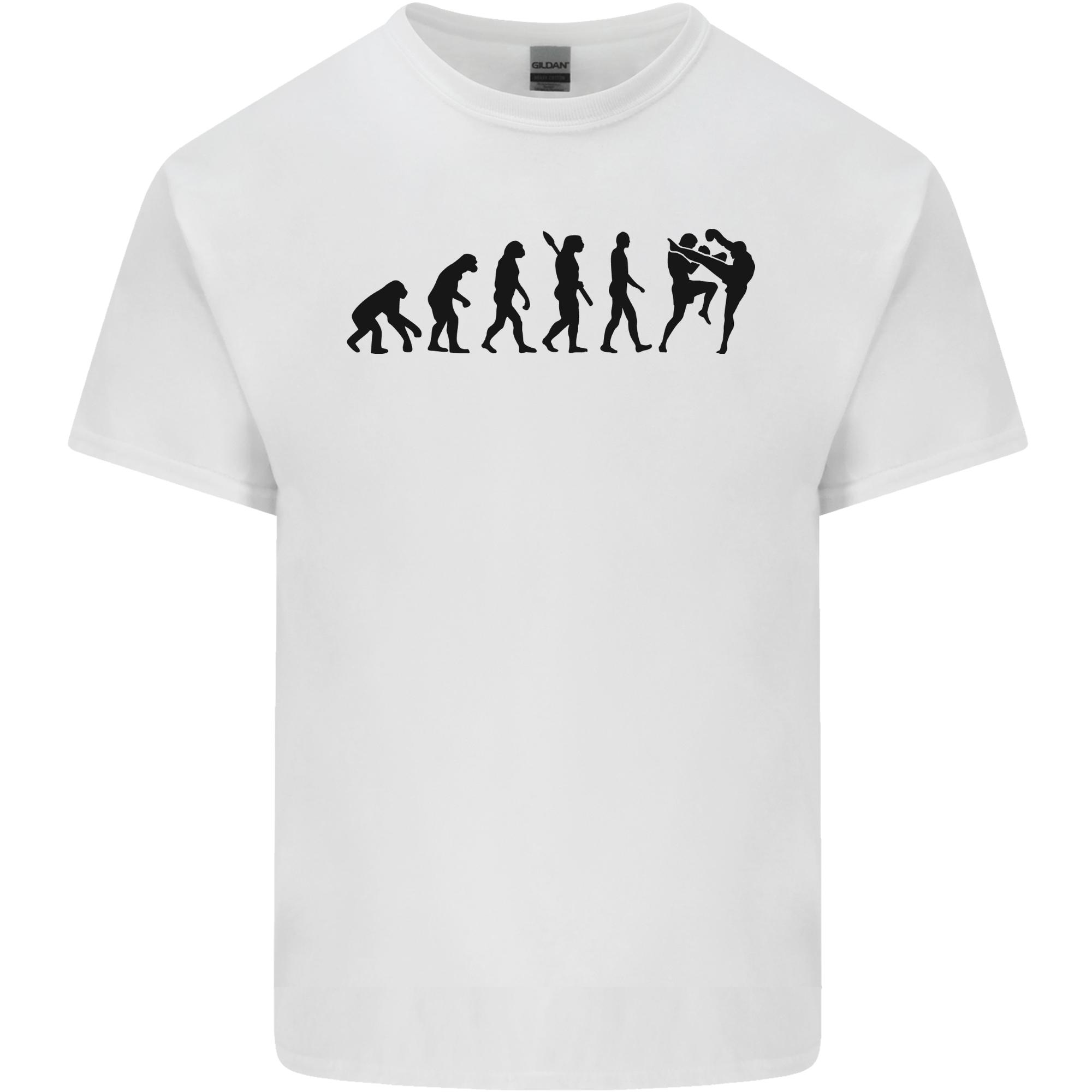 Muay Thai Evolution Contact Martial Arts MMA Unisexs Light Cotton TShirt S