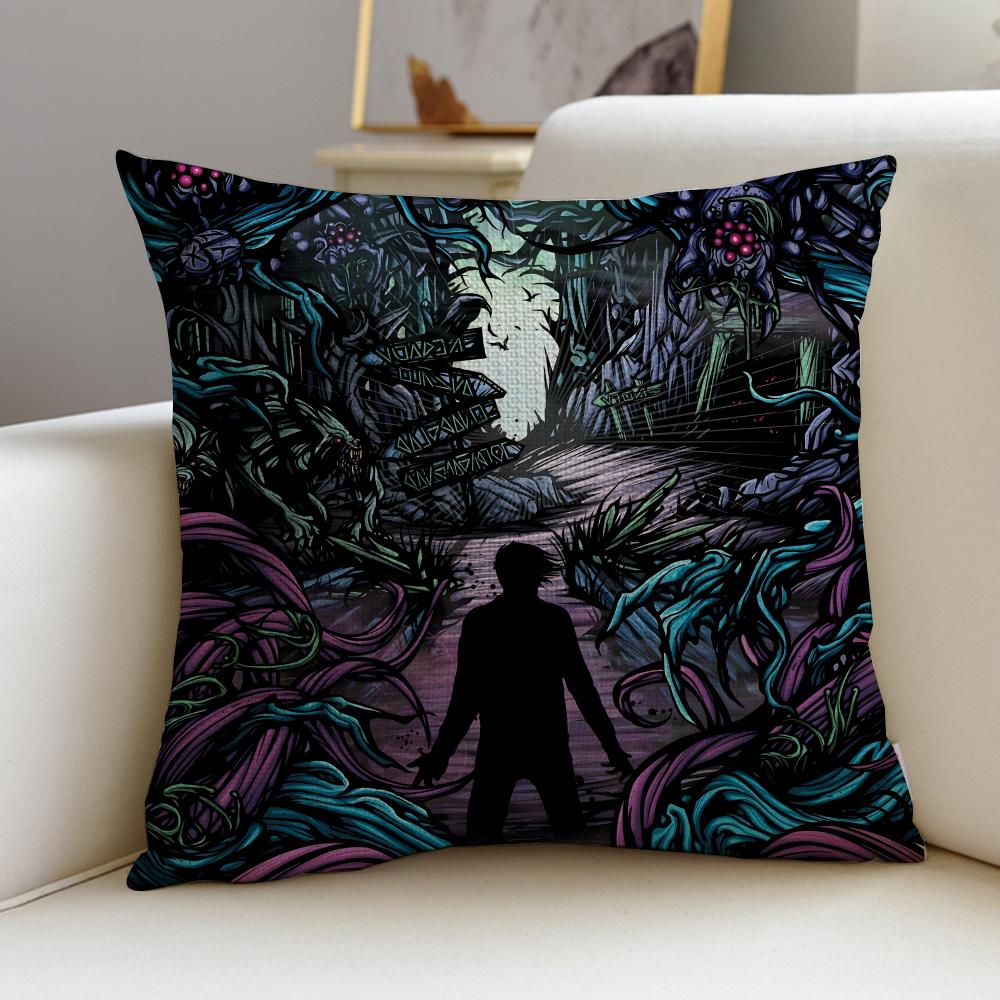 Metal PParkway DriveS Cushion Cover Breathable and skinfriendly linen pillowcase square removable and washable cushion