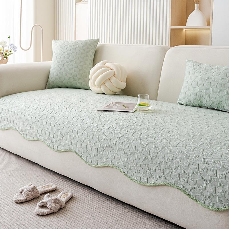 Special-shaped irregular ice silk sofa cushion 2025 summer new non-slip mat seat cushion simple and advanced heat dissipation pad