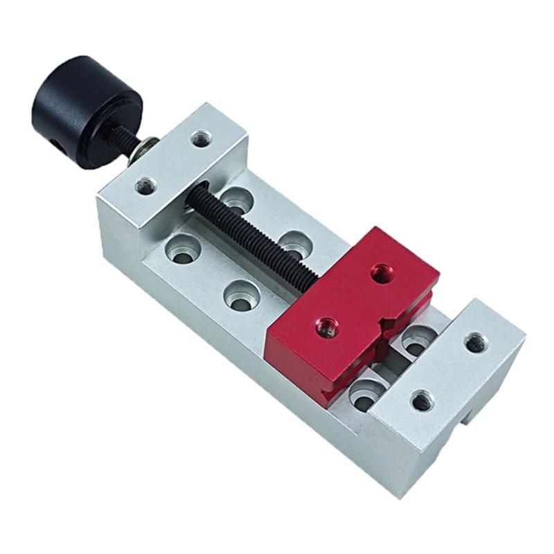 Benches Vice Clamp Aluminum Flat Clamp Small Drill Press Clamp Vice Press Machine Vise Fixing Tool Drill Easy to Use