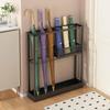 Iron Umbrella Holder Freestanding Large Capacity Umbrella Stand Rack with Drip Tray for Office Home Entryway Indoor Storage