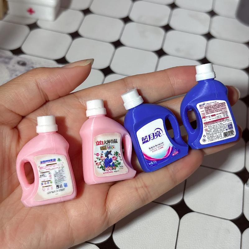 1 Piece Dollhouse Mini Laundry Detergent Model Supermarket Miniature Scene Decoration Doll Accessories