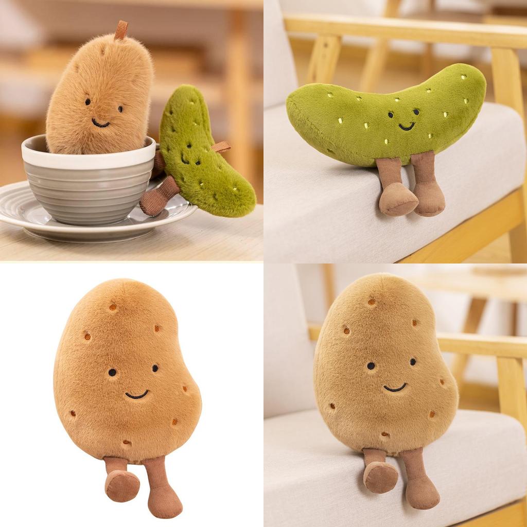 Adorável Pelúcia Mini Batata do Sul Almofada de Feijão Realista Para Presentes de Crianças