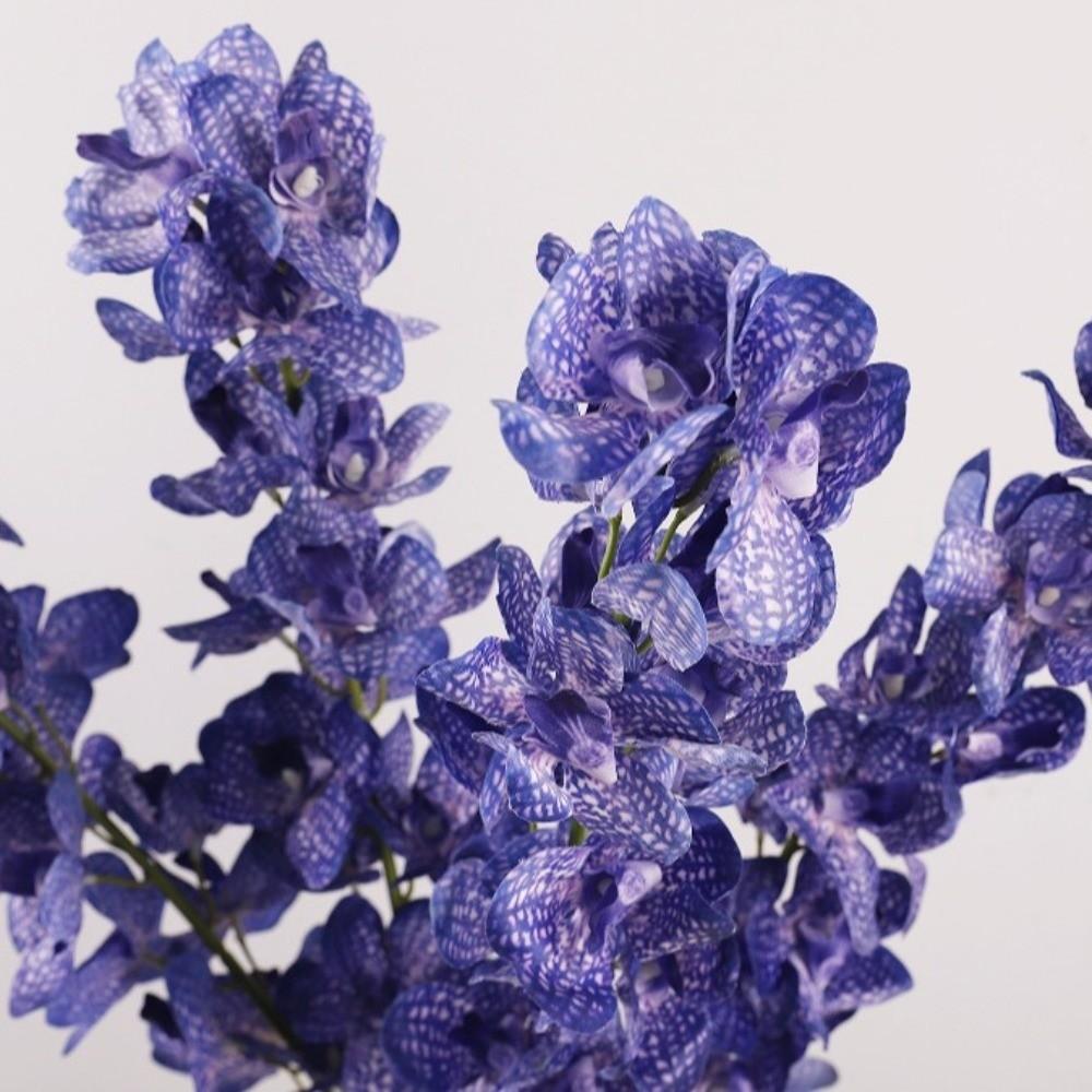 Handmade Artificial Vanda Orchid Flower Butterfly Orchid Fake Flower Branch  Wedding Party Favors