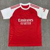 Arsenal Thuis Fan Voetbalshirt Korte Mouw Heren Voetbal Uniform Bamboevezel Winter