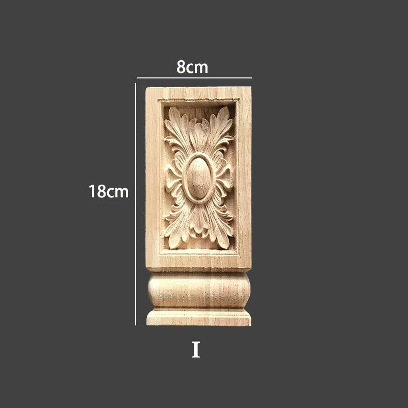 Dropshipping  classic Roman column solid carved carving decoration Chinese stud beam support beam furniture fireplace cabinet