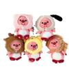 Internet Celebrity Cute Cute Little Beaver Pendant Plush Toy Doll Bag Pendant Keychain Rag Doll