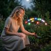 Solar Garden Lights - Upgraded Solar Swing Lights, Wind-Powered, Outdoor Lights, Patio/Pavilion/Path Decoration