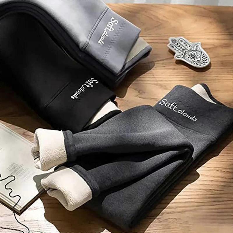 2023 New Women's Thermo Leggings Thick Fleece Lining For Keep Warm Pants Zekai