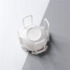ABS, PP Retractable Bowl Rack White Multifunctional Draining Bowl Rack Reusable Gray Adjustable Plate Holders Kitchen Storage