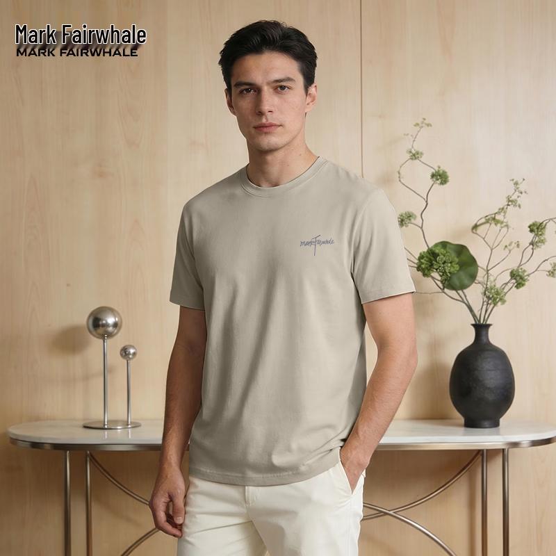 Mark Fairwhale Men s Breathable Cotton Short Sleeve T-shirt 3XL