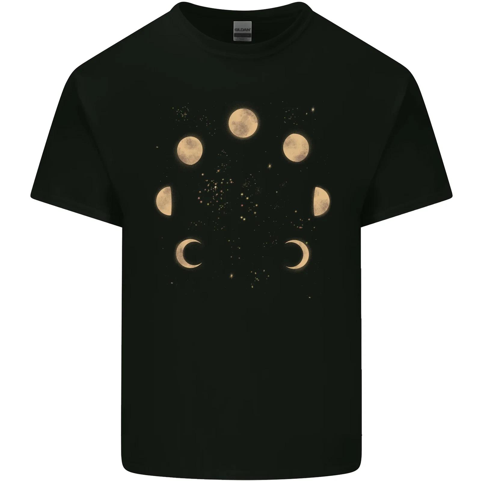 Moon Phases Eclipse Full Moon Supermoon Kids T-Shirt Childrens M