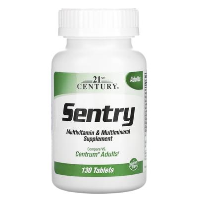 Sentry, Multivitamin- und Multimineral-Ergänzung für Erwachsene, 130 Tabletten