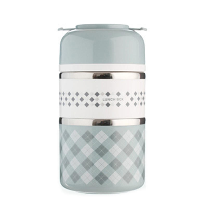 

Portable Thermal Stainless Steel Lunch Box for Kitchen Box Lunch Box Bento Boxes Thermal Boxes Lunch Box Food Container | Breakfast Boxes (Blue)