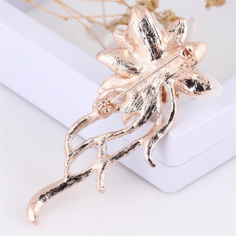 Opal Flower Brooch Brooch Pin Wedding Party Women Jewelry