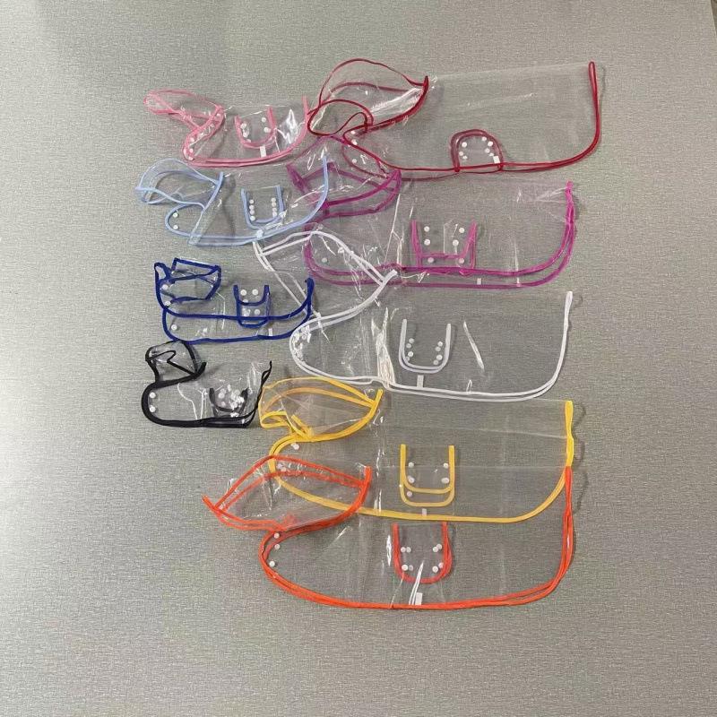

Transparent Waterproof Dog Raincoat with Leash, Full Coverage, Windproof, Reflective, for Outdoor Pets XXS (Under 2 lbs Puppy) Thick Odorless