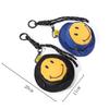 New personalized smiley face mini bucket hat cute earphone bag change bag niche portable creative keychain pendant