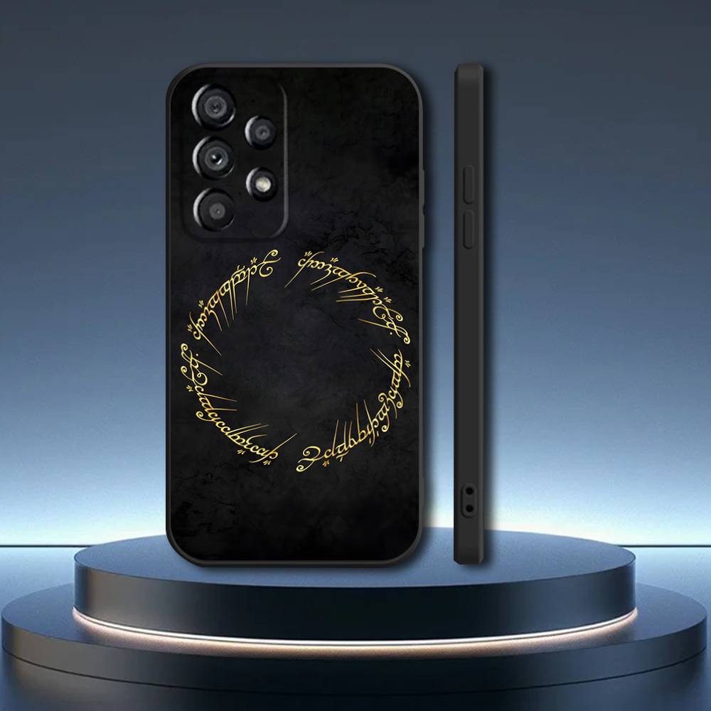 

The Lord of the R-Rings Phone Case For Samsung Galaxy A20,A21s,A22,A31,A32,A52,A53,A72,73,A80 Soft Black Cover 15 SamsungA735G