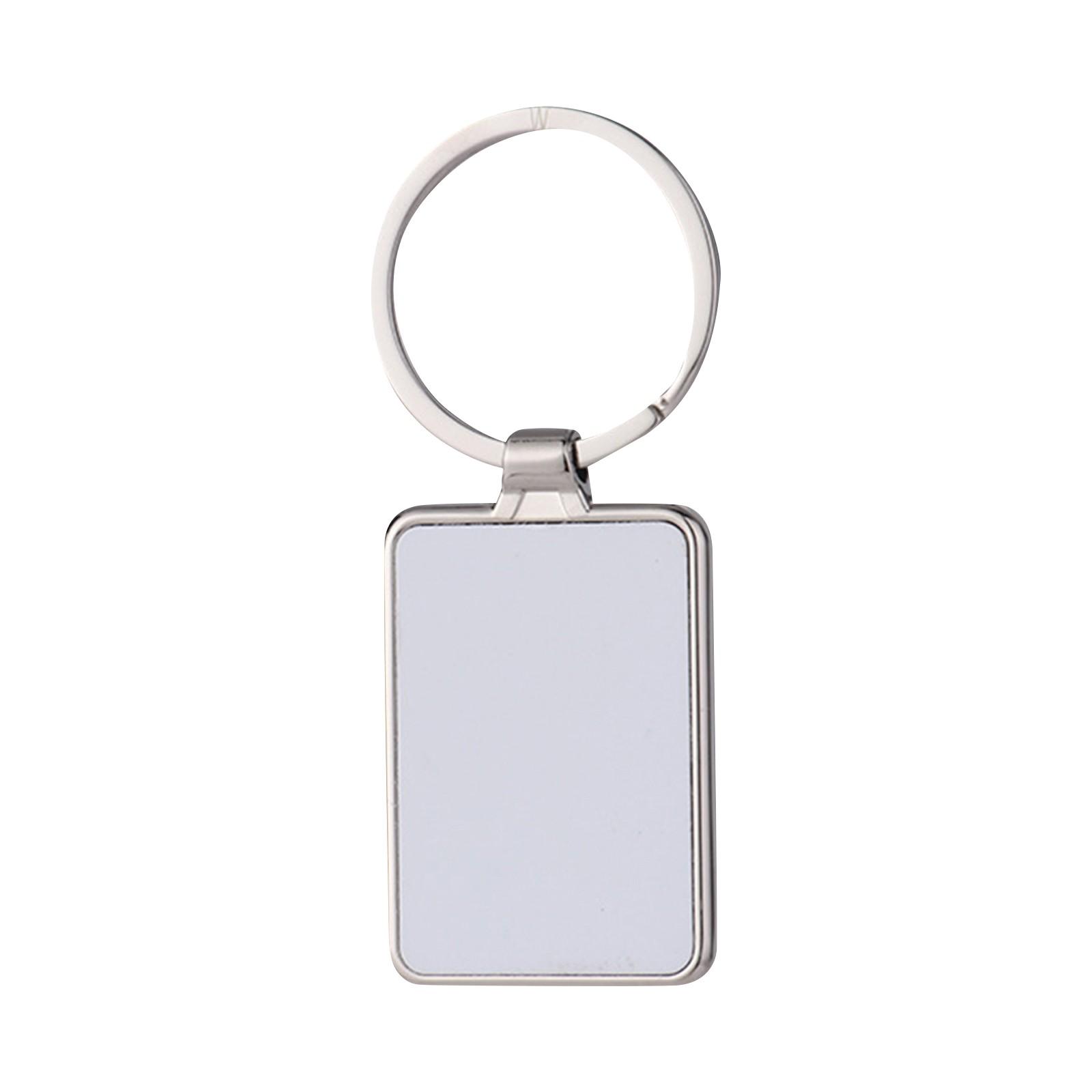 

Сублимационная заготовка брелок металлический термотрансферный брелок заготовка доска кольца для ключей для DIY поделок принадлежности One Size