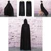 Halloween Cloak Cosplay Grim Reaper Vampire Witch Wizard Robe Party Adult Children Black Cloak Cape