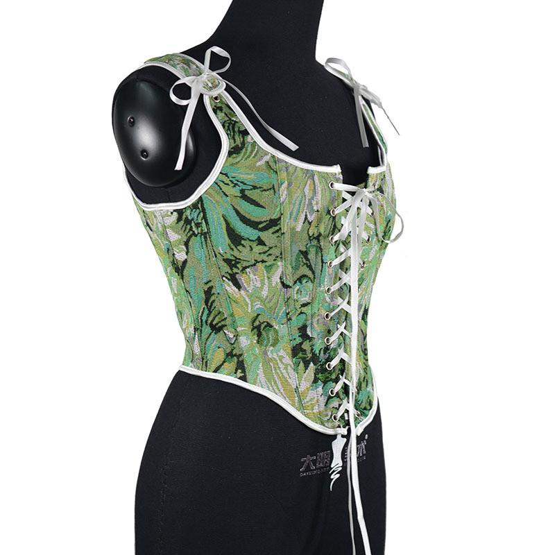 Butterfly Shoulder Strap Mesh Lace  Through Sexy Fishbone Corset  Desire Spicy Girl  Camisole Vest