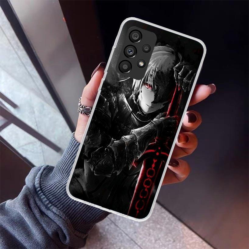 Fate Zero Stay Night Saber Phone Case For Samsung Galaxy A17 A57 A37 A16 A26 A36 A56 A15 A25 A35 A55 A14 A13 A54 A53 A34 A24 A33