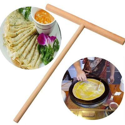 Crepe Maker Pancake Batter Wooden Spreader Stick Home Kitchen Tool Kit DIYMöbel & Wohnen, Kochen & Genießen, Küchenhelfer!